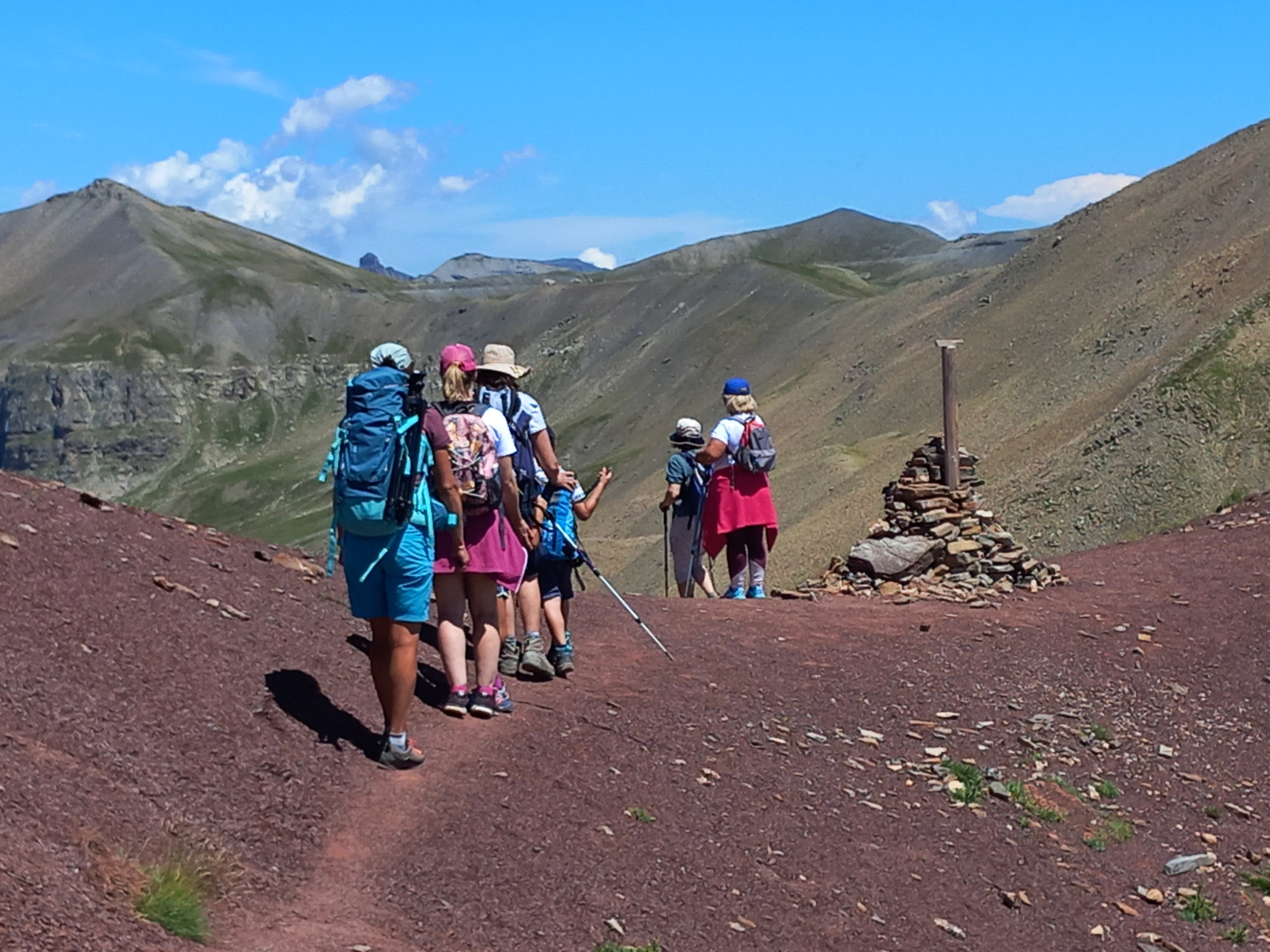 Sortie randonnée sur terrain volcanique